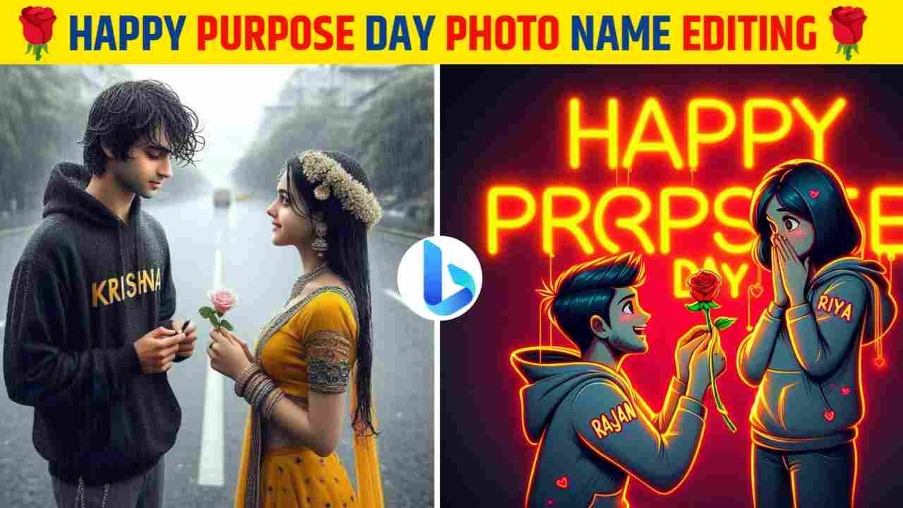 Happy Propose Day AI Couple Photo Editing