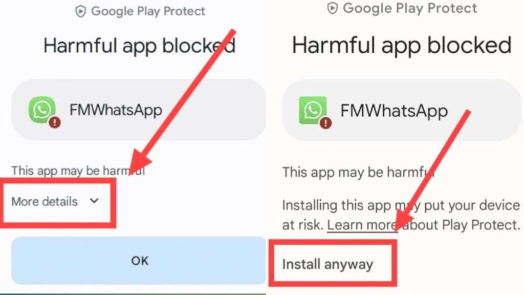 Harmful App Blocked Problem